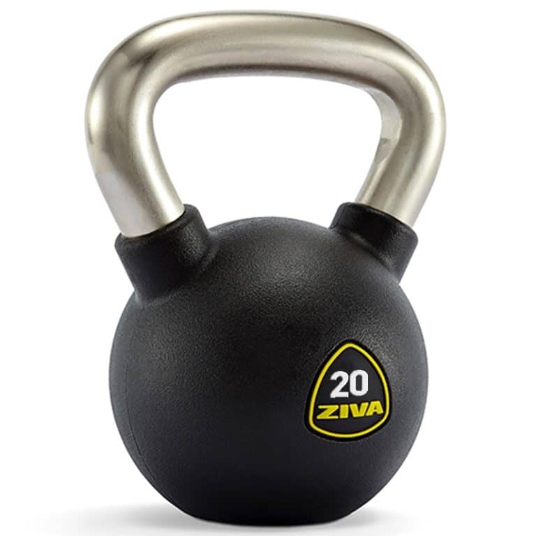 ZIVA SL VIRGIN RUBBER KETTLEBELL ΑΤΣΑΛΙΝΟ ΑΓΩΝΙΣΤΙΚΟ 20KG Johnson Fitness